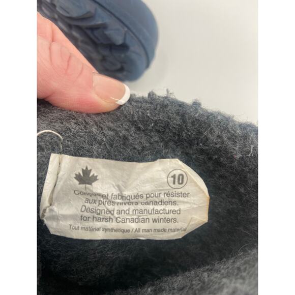 Tundra Cico Navy Blue Toddler Snow Boots - Size 10 - Picture 7 of 7